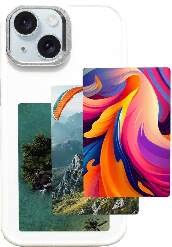 Capa Joog NFC Photo Case Npc1 Branca para iPhone 13