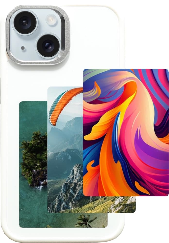 Capa Joog NFC Photo Case Npc1 Branca para iPhone 14