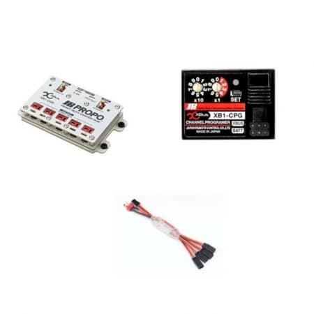 Combo Rádio Receptor Jr Xpack Xbus High Curr Jrpx33541