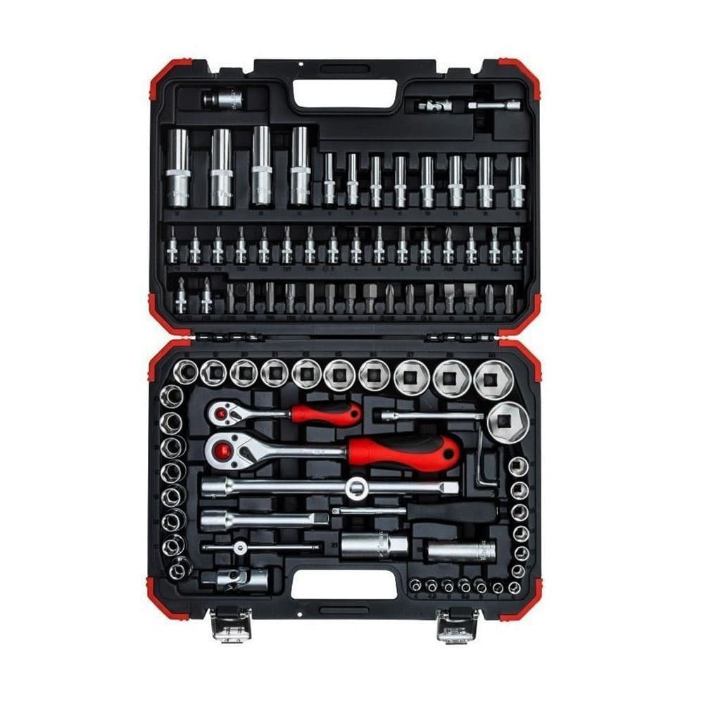 Jogo de Soquetes Gedore 1/4'' + 1/2 94 Peças