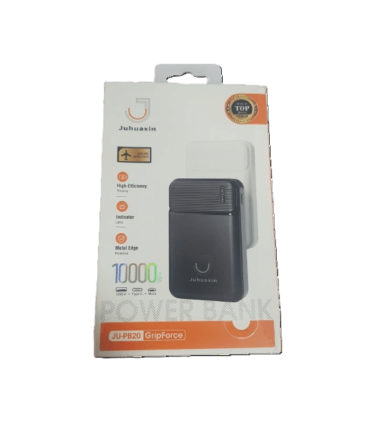 Power Bank Juhuaxin Ju-Pb20 Grip Force 10000mAh Preto