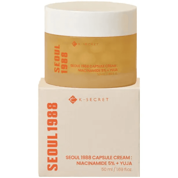 Hidratante K-Secret Seoul 1988 Capsule Niacinamide 5%+Yuja 50ml