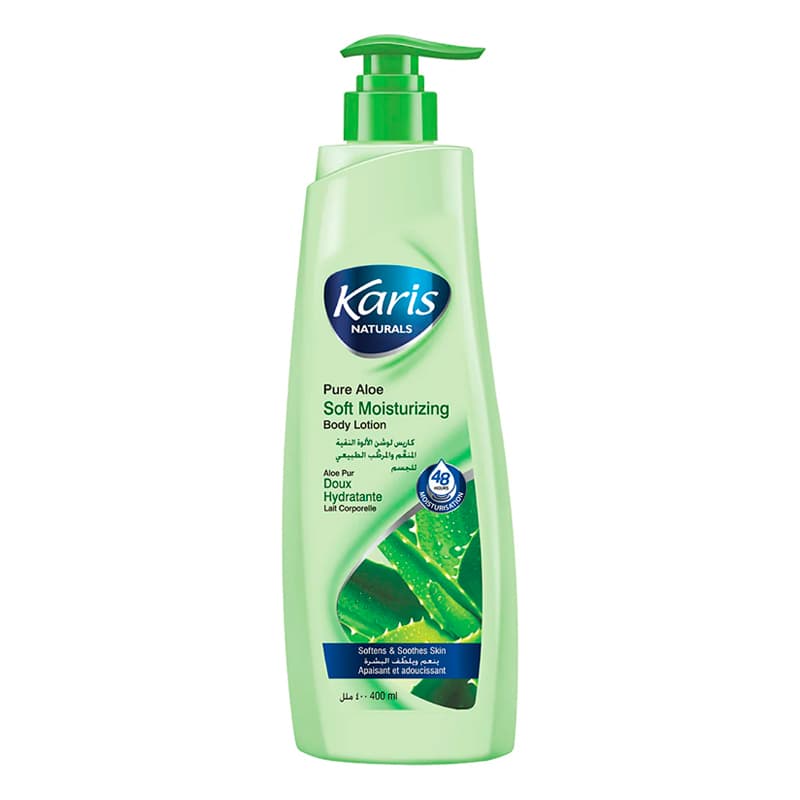Loção Corporal Hidratante Karis Pure Aloe Soft