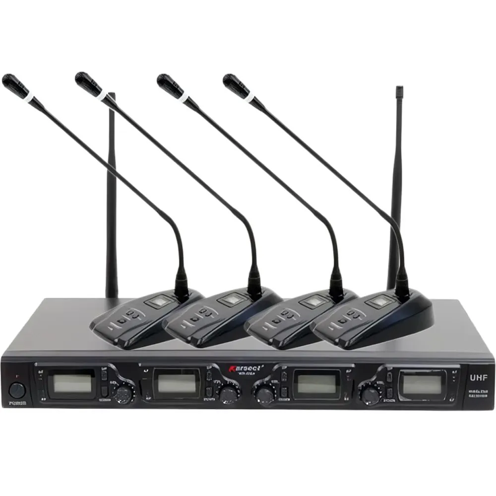 Microfone Karsect Inalambrico Wr-35&4/Kt-88 4CH/PLL/UHF