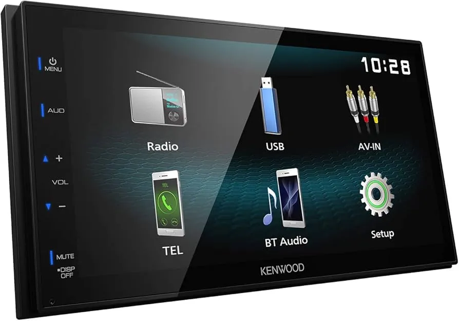 Multimídia Kenwood DMX120BT 6.8 USB