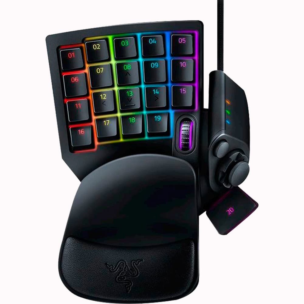 Keypad Gamer Mecha-Membrana USB Razer Tartarus V2 RGB – Preto