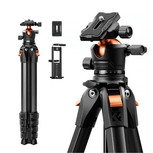 Tripé K&f Concept A305A1+BH-40 Kf09.170 Negro