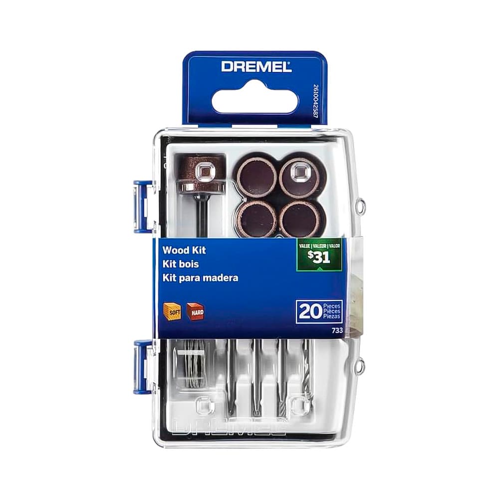 Kit de Acessórios para Madeira Dremel 20 Peças