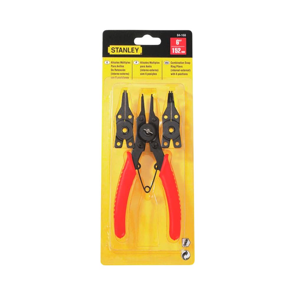 Kit de Alicates para Arandelas Stanley 15.2 Cm 3 Peças