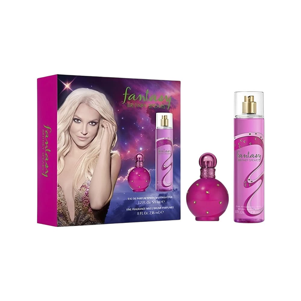 Kit Britney Spears Fantasy Eau de Parfum 100ml + Body Mist 236ml