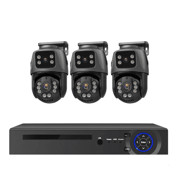 Kit Câmera de Segurança Geral N6704HE 2.4 Ghz PAL/NTSC 52V Preto