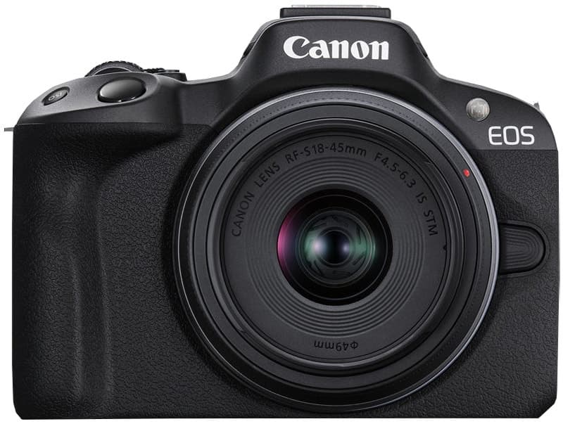 Kit Câmera Digital Canon Eos R50 Rf-S 18-45MM F4.5-6.3 Is Stm Preto