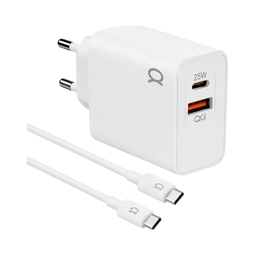 Kit Carregador Gold Ca48-5 com Cabo Tipo-C 25W