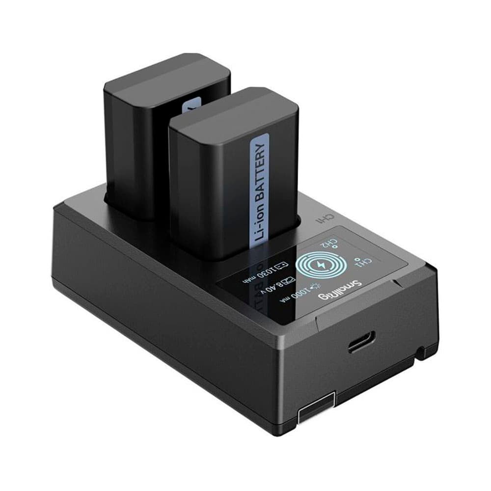 Kit Carregador de Bateria SmallRig Np-Fw50
