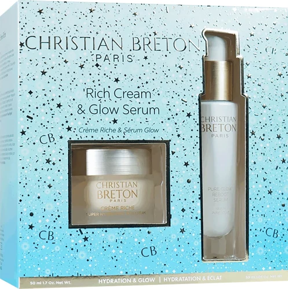 Kit Christian Breton Rich Cream & Glow Sérum