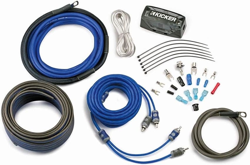 Kit de Cabos para Amplificador 600W Kicker 46Ck8