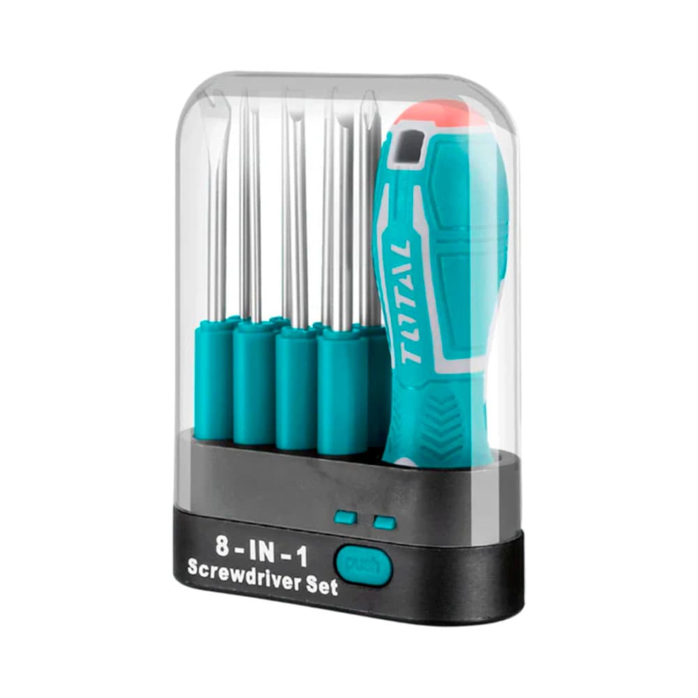 Kit de Chaves de Fenda Total Tht250906 9 Peças