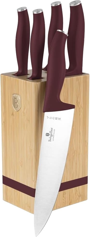 Kit de Facas Berlinger Haus KnifeSet Stand - Bh-2972 (6 Peças)