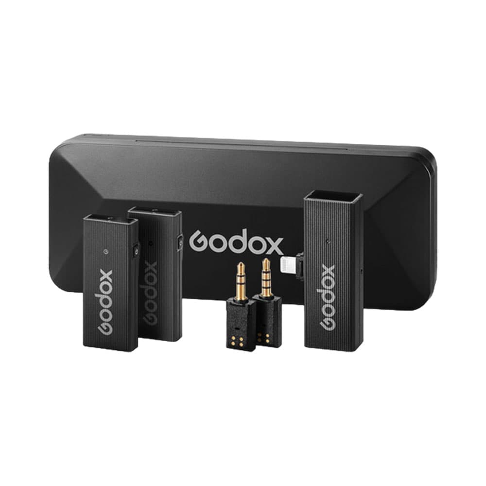 Kit de Microfone Sem Fio Godox Movelink Mini Lt Preto