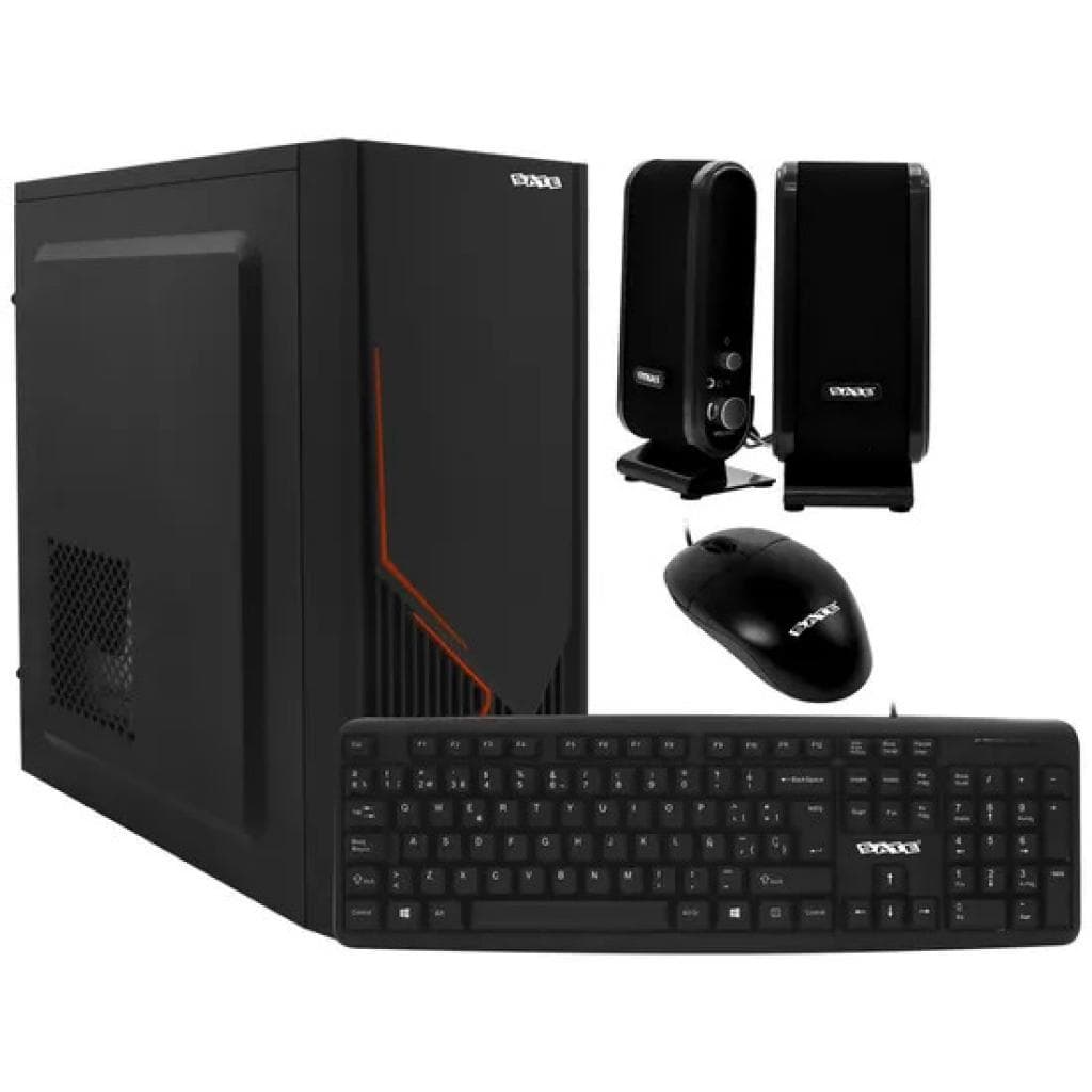 Kit Teclado e Mouse Satellite K-707 Português Preto