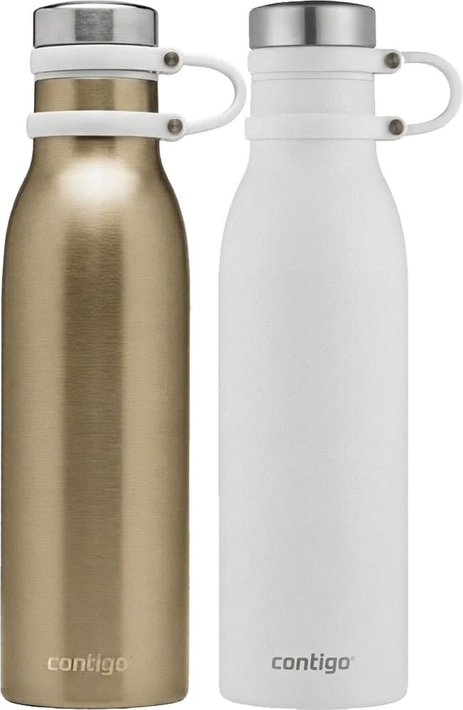 Kit Garrafa Térmica Contigo Couture Mattherhorn 591mL - Salt / Chardonay