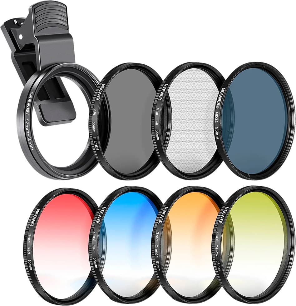 Kit Filtro de Lente Neewer 55MM - Nd32