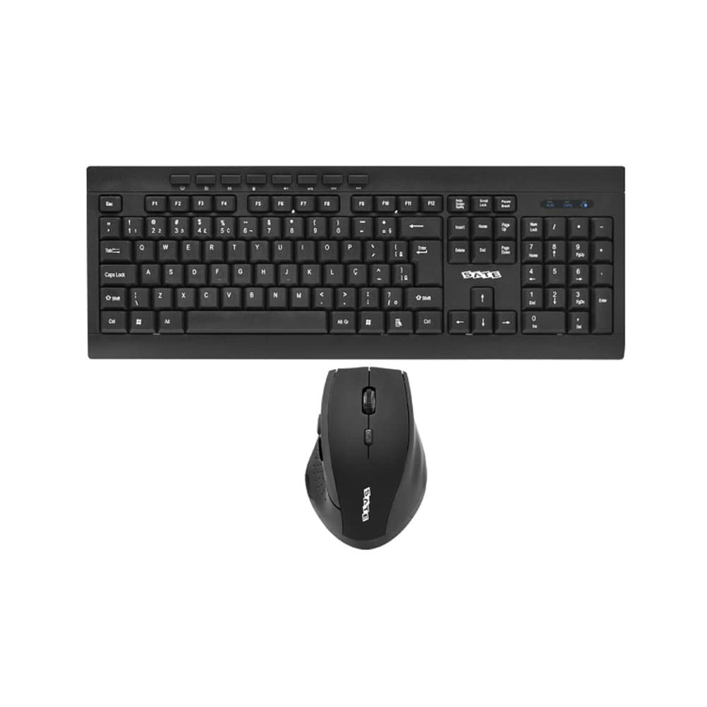Kit Mouse e Teclado Sate Ak-726G Preto