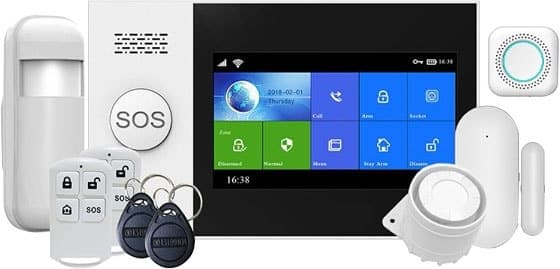 Kit de Alarme Inteligente 4G+WiFi 4Life FL1074G