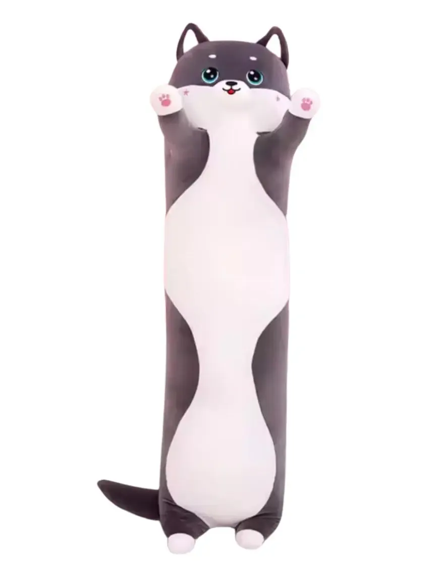 Pelúcia K.k Toys Almofada Cachorro 130CM Cinza K55342-5