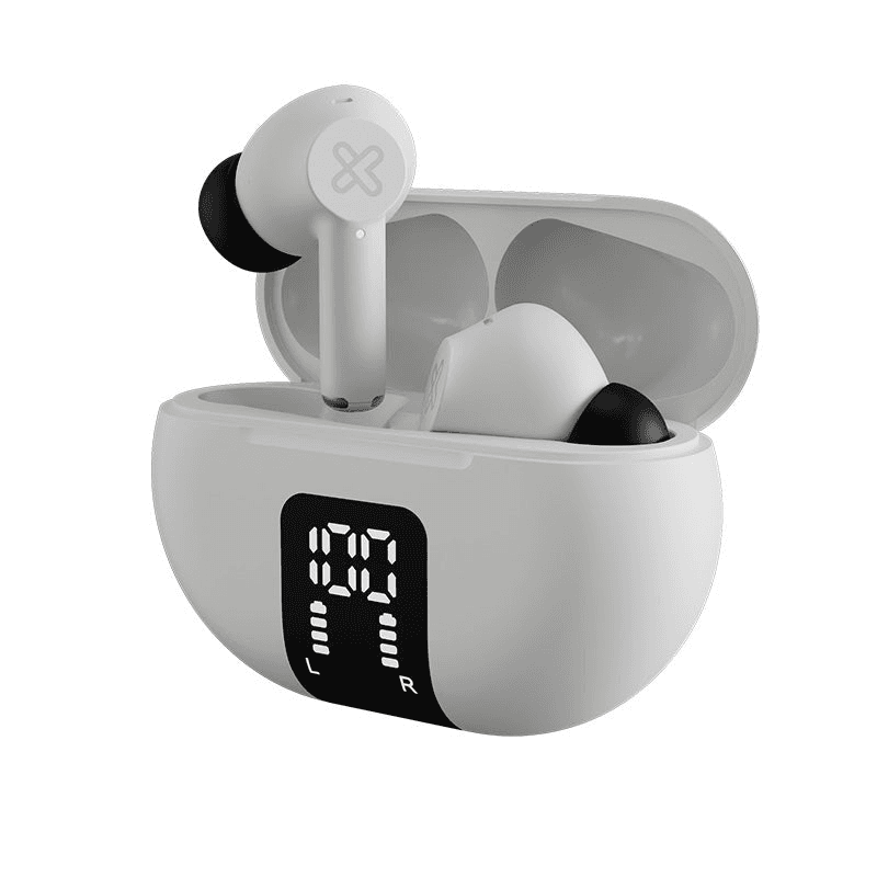 Fones de Ouvido Klip Kte-755WH Edgebuds White
