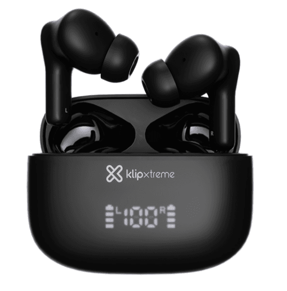 Fones de Ouvido Klip Kte-850BK Edgebuds Ultra Black