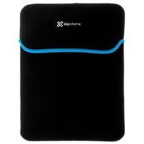 Capa para Notebook Klip Kolours V2 15.6" Negro/azul