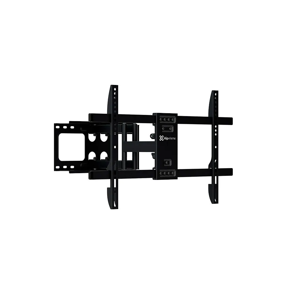Suporte TV Klip Ktm-956 37"-90" 60KG Inclinável 5° Giro 60° Preto