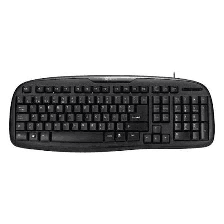 Teclado Klip Kks-050S Estandar Esp Negro
