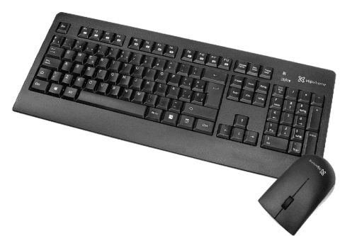 Teclado + Mouse Wireless Klip Kck-265S Inspire Esp Negro