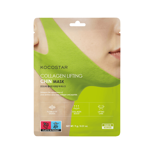 Kocostar Mascarilla Collagen Lifting Chin 10PAD