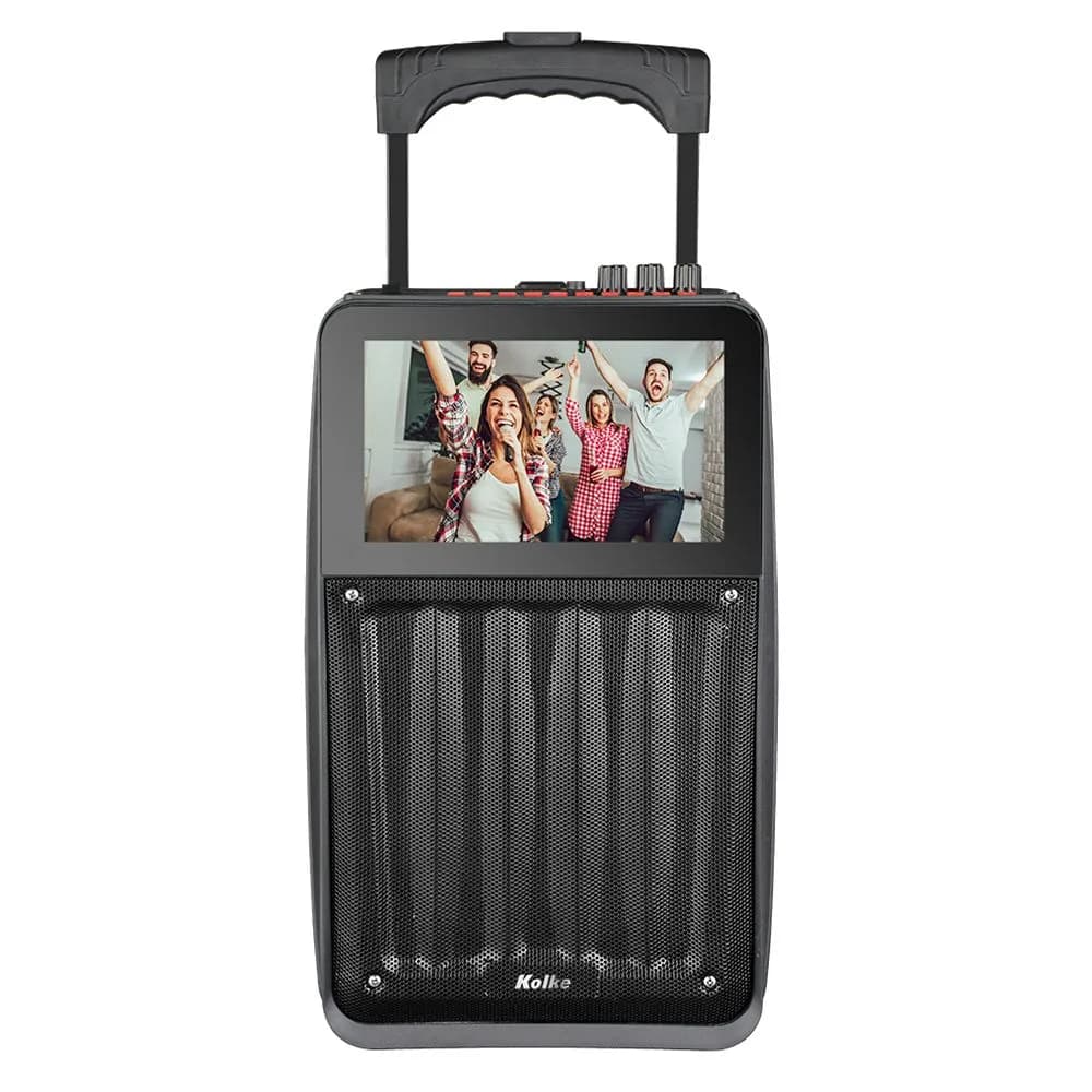 Caixa de Som Kolke Parlantes Sing Kpb-395 LCD Bt/sd/usb/aux Sem Fio