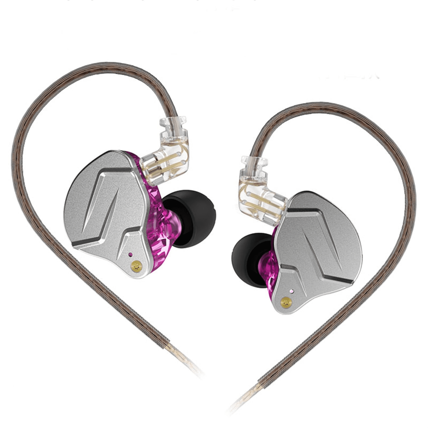 Fones de Ouvido Kz Zsn-pro 3.5Mm Purple