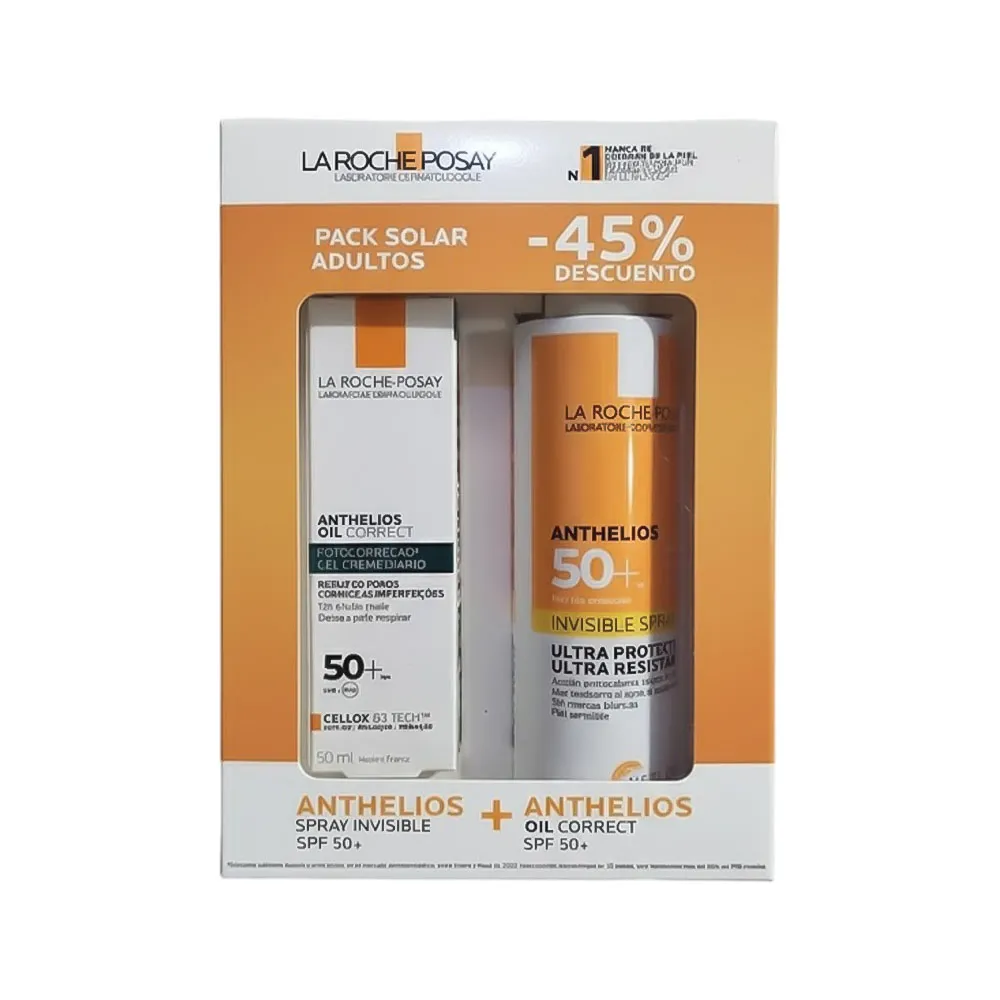 Proteção Solar La Roche Posay Set Anthelios Solar 50+ 200ml Spf 50+