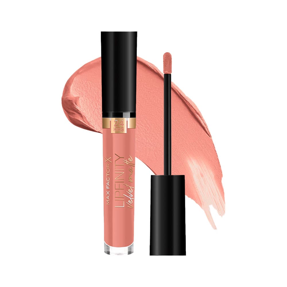 Batom Max Factor Lipfinity Velvet Matte 040 Luxe Nude 4ml