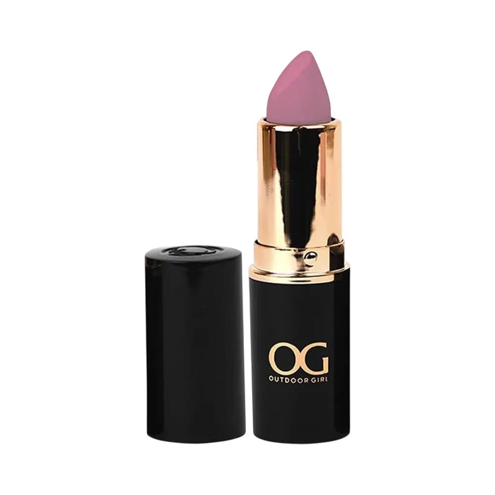 Batom Outdoor Girl Pure Glow Ultra Plush Matte Up01 Roseta 4G