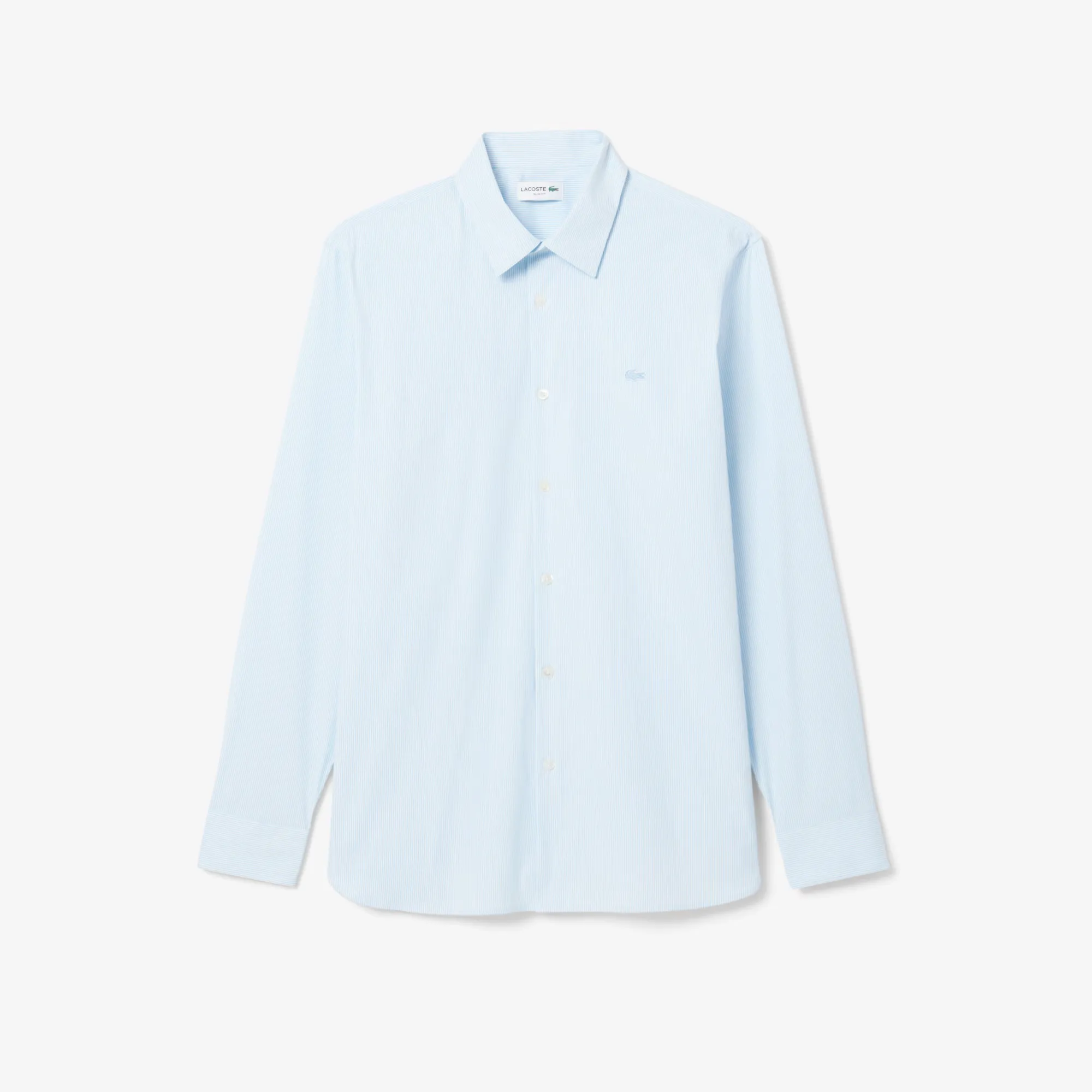 Camisa Lacoste M Ch0198 23 Fac Poplin Strech Slim Fit (T) 40