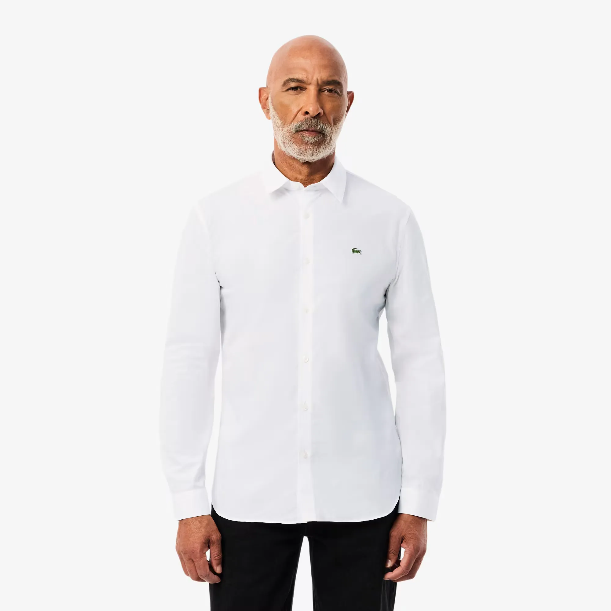 Camisa Lacoste Poplin Slim Fit Tam. 44