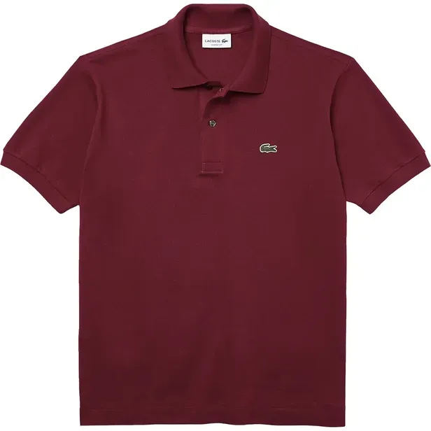 Camiseta Polo Lacoste L1212 Classic Fit Bordeaux Tam. 4