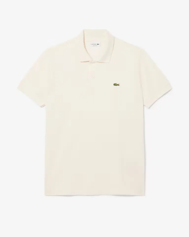 Camiseta Polo Lacoste Clasic L1212-23 Xfj Cream Tam. 6