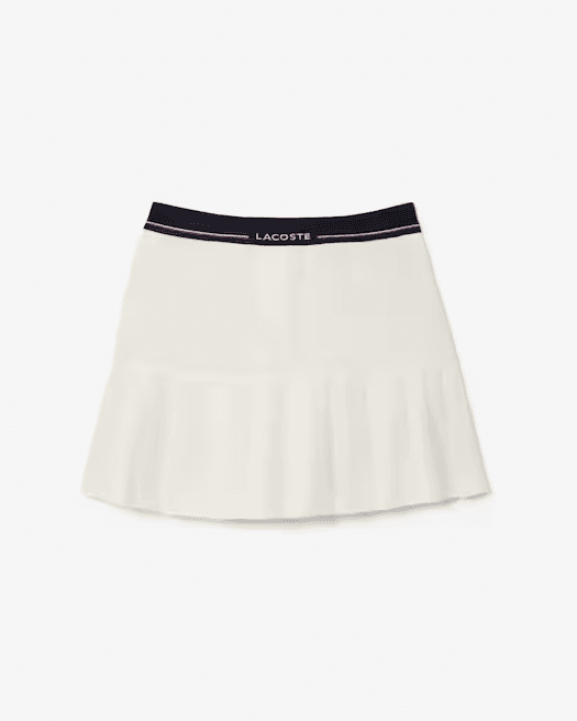 Saia Lacoste Falda Fem Jf5323 23 Xfj (38) Branco