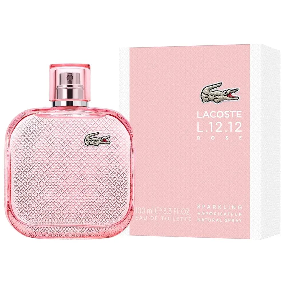 Perfume Lacoste L.12.12 Rose Sparkling Eau de Toilette 100ml