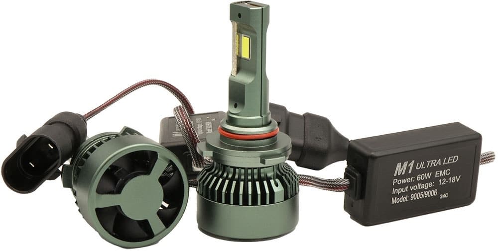 Lâmpada Ultra LED M1 Hs 905 (Hb3) 60 Watts 6000K Luz Branca