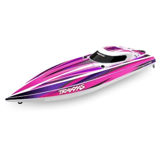 Lancha Traxxas 1/10 Disruptor Vxl-4S Rosa 106064-4