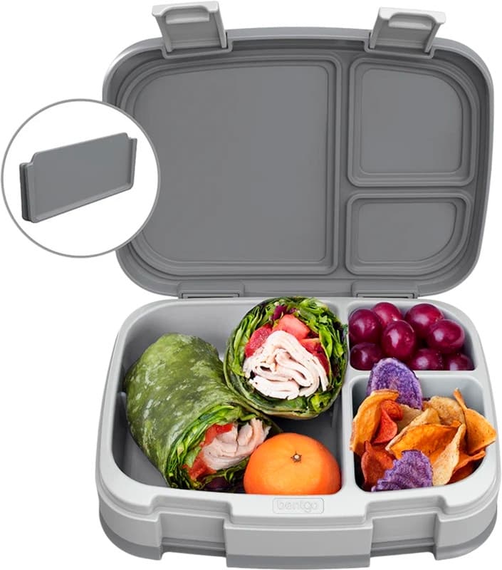 Lancheira Escolar Bentgo Fresh Bgofr-2Y Cinza